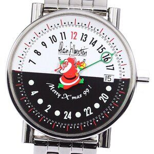 Alain Silberstein 24 hours VH13 Santa Claus White / black Dial AT Men's